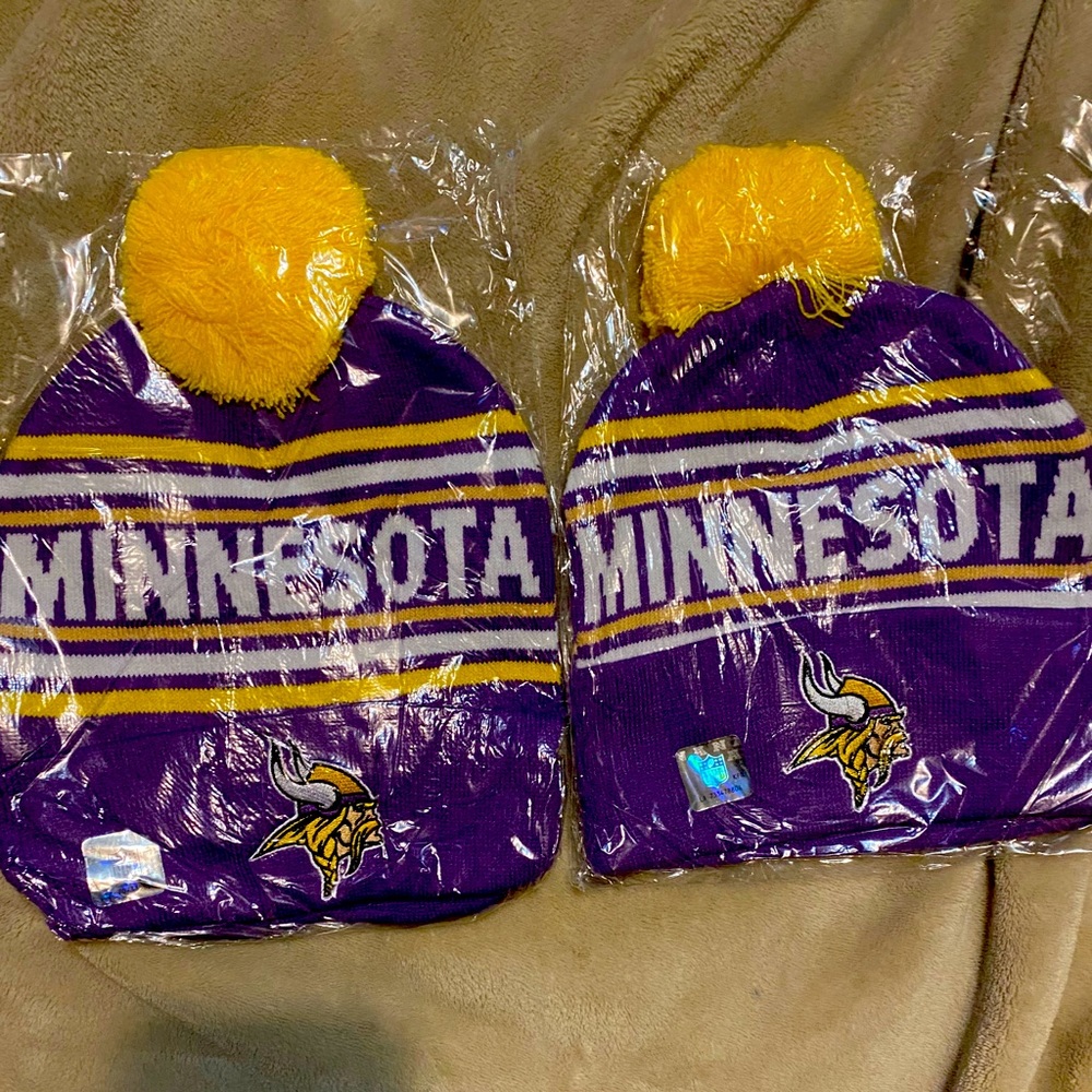 Minnesota Vikings winter beanie hats